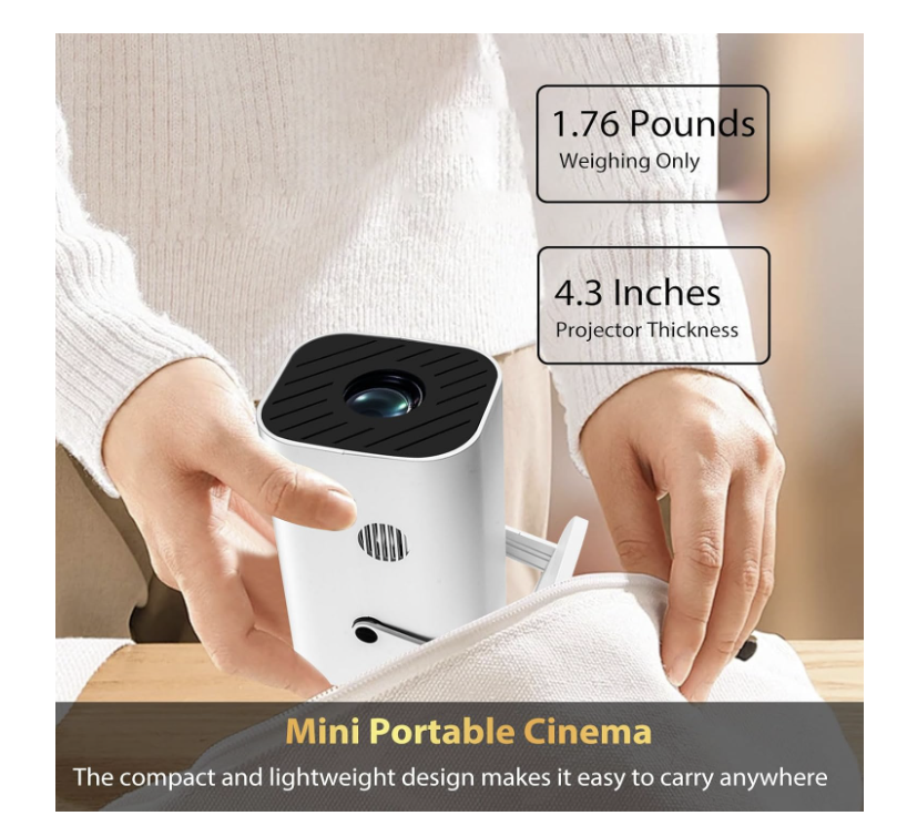 4K/8K Mini Projektör